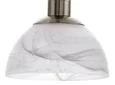 Светодиодный Подвесной светильник MONTEFIO с регулир. высотой, 1х6W (LED), H880-1300, никель/алебастр