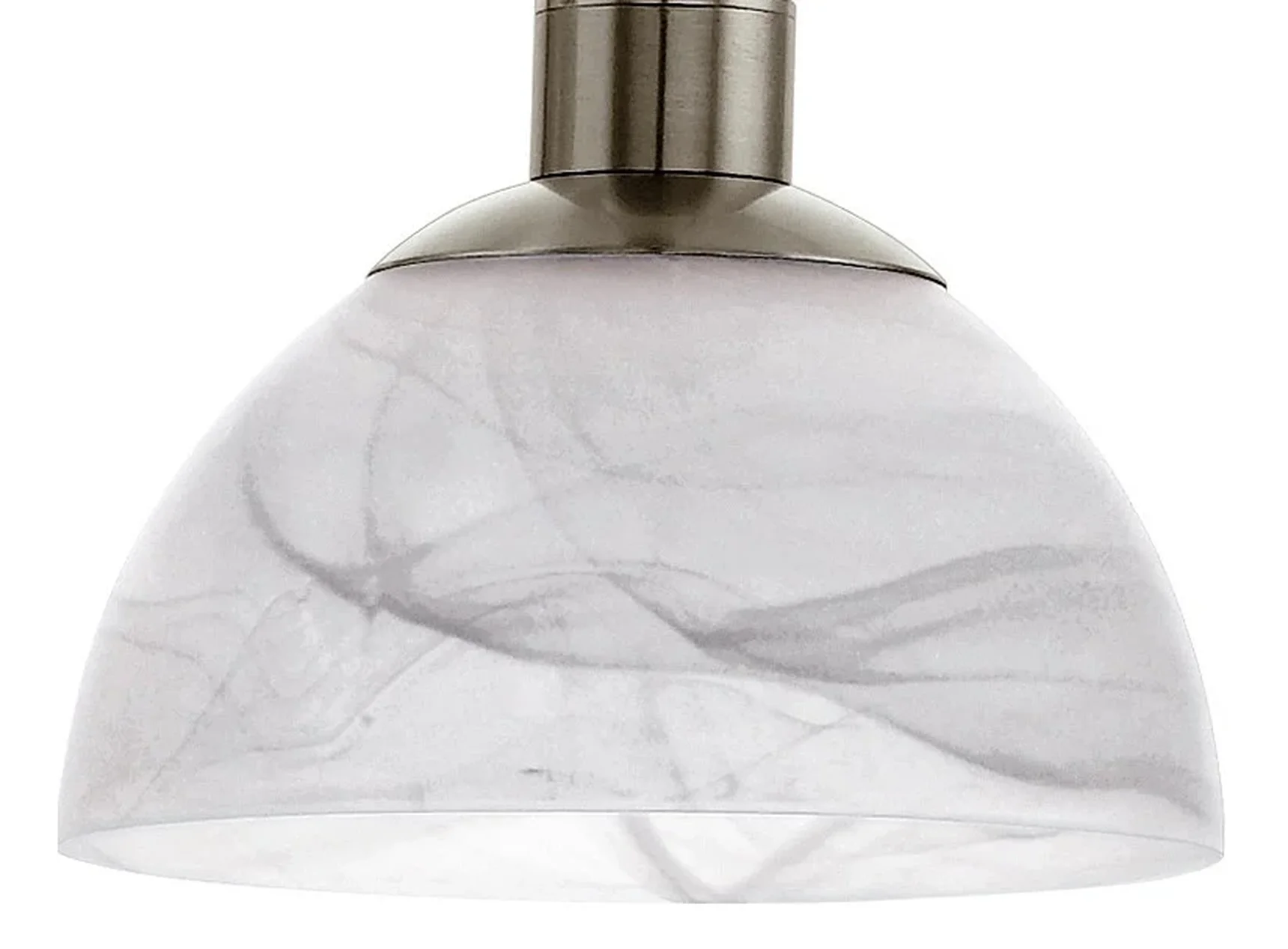 Светодиодный Подвесной светильник MONTEFIO с регулир. высотой, 1х6W (LED), H880-1300, никель/алебастр