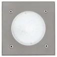 Уличный светодиодный светильник встраиваемый LAMEDO, 1х2,5W (LED), 100х100, IP67, нерж. сталь/стекло