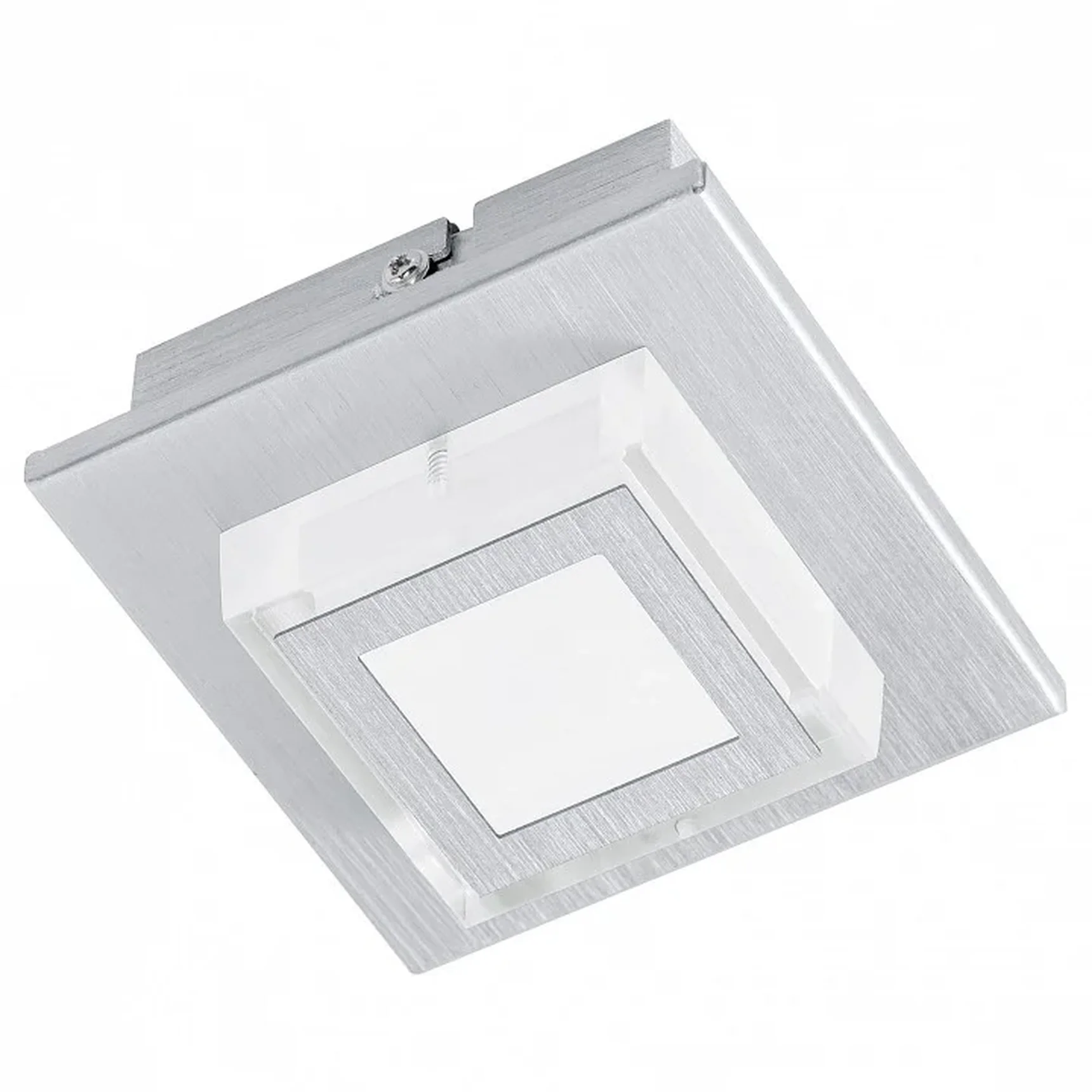 Светодиодный светильник настенно-потол. MASIANO, 1х3,3W (LED), 110х110, алюминий мат./пластик, мат.