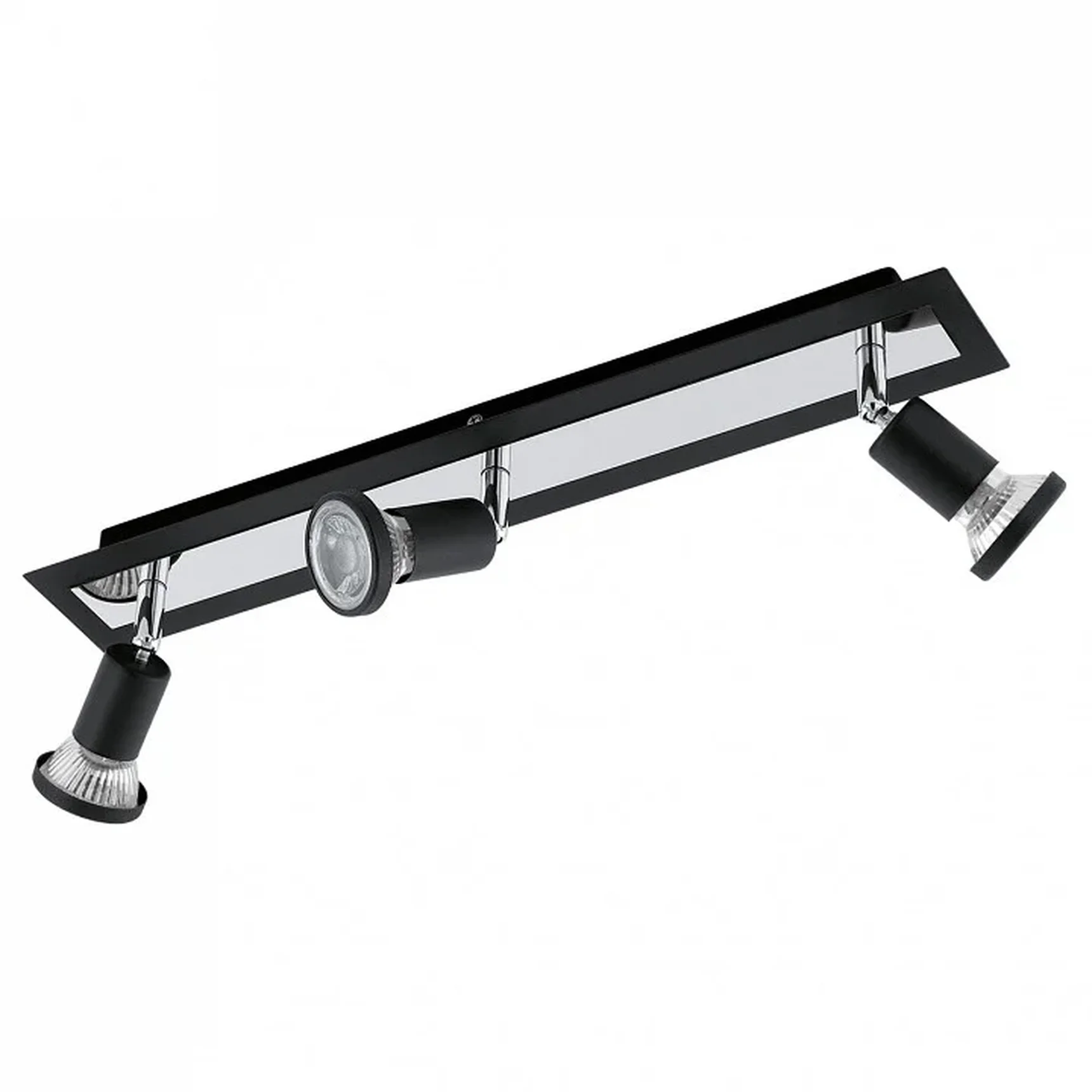 Светодиодный спот SARRIA, 3x5W (GU10), L460, B70, сталь, черный, хром