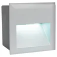 Уличный светодиодный светильник встраиваемый ZIMBA-LED, 3,7W (LED), 140х140, ET 95, IP65, литой алюминий, серебряный