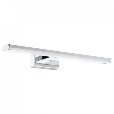 Светодиод. подсветка для зеркал PANDELLA 1, 7,4W(LED), L400, IP44, сталь, хром, серебро/пластик, белый