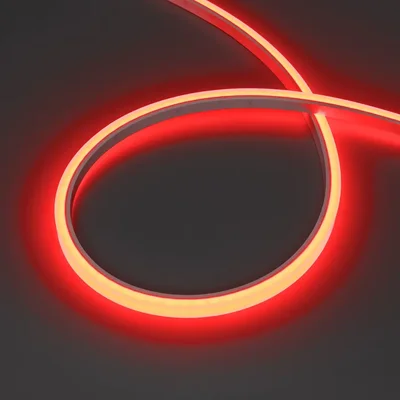 Лента герметичная WAVE-TOP-PU-H120-10x10mm 24V RGB (10 W/m, IP68, 3m, wire x1) (Arlight, Вывод боковой, 3 года)