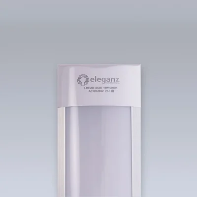 Линейная панель 18W холодная 6000К 600*75*25мм 220V IP40