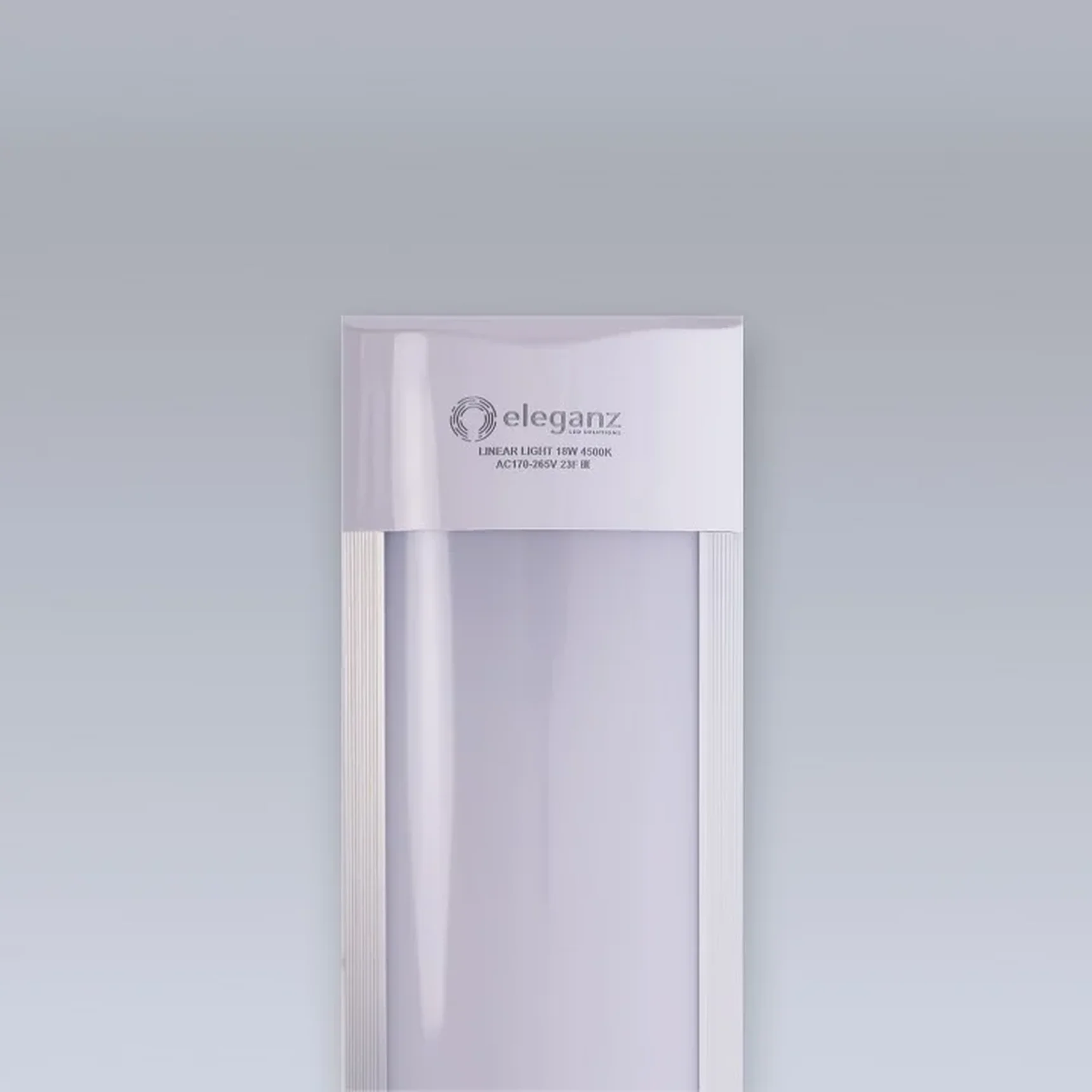 Линейная панель 18W нейтральная 4500К 600*75*25мм 220V IP40