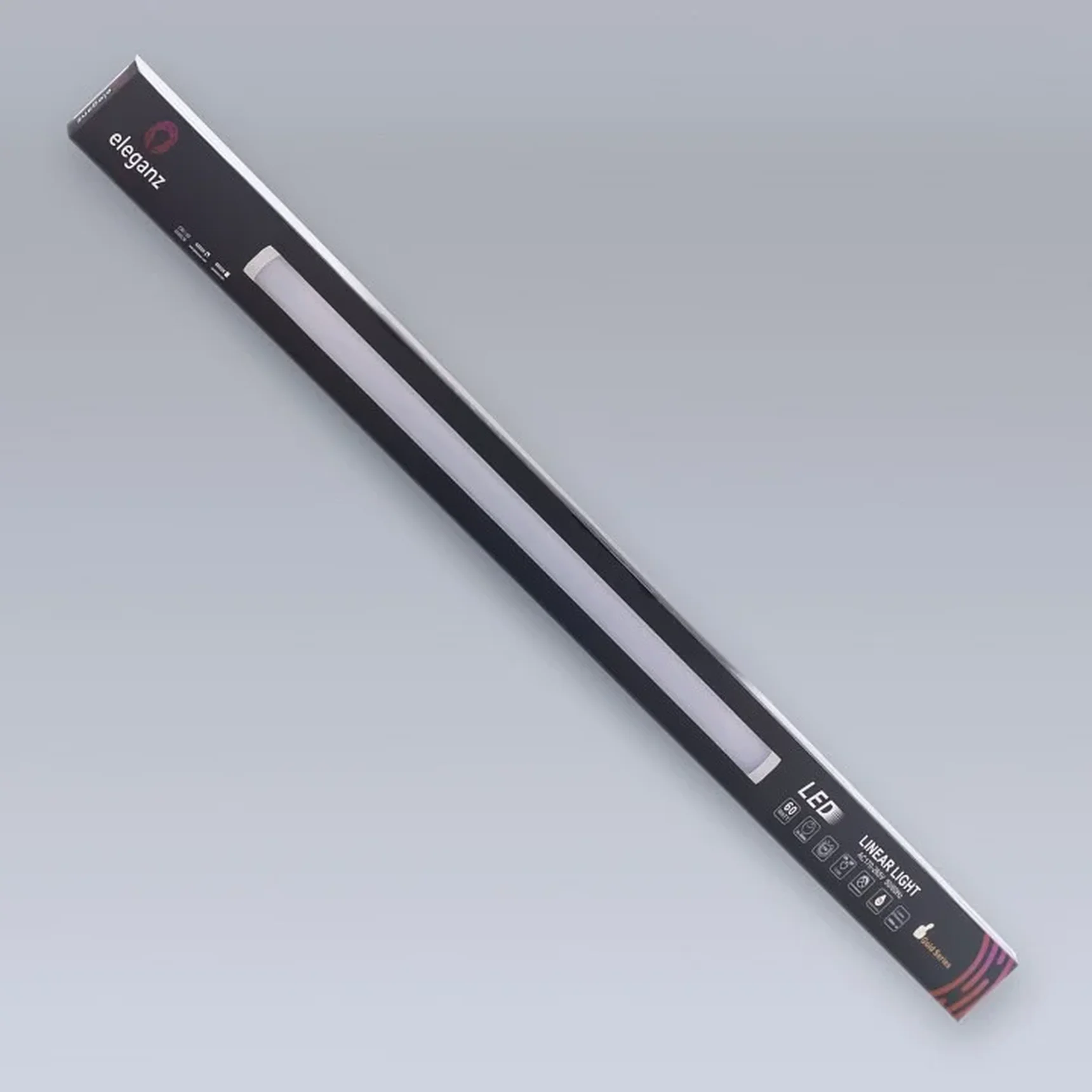 Линейная панель 60W нейтральная 4500К 1500*75*25мм 220V IP40