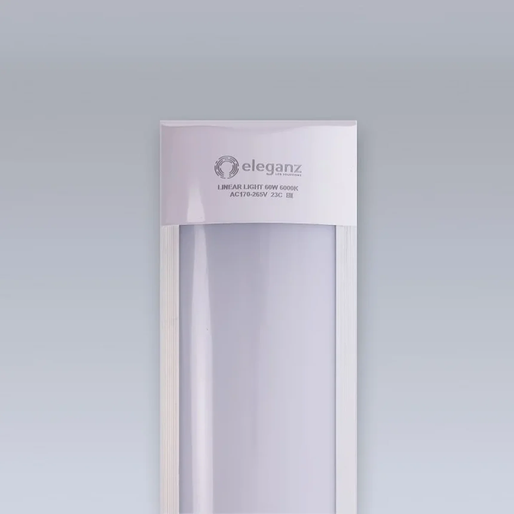 Линейная панель 60W холодная 6000К 1500*75*25мм 220V IP40