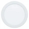 99149 Светодиодный встраиваемый светильник FUEVA 5, 10,5W (LED), ?166, ET26, 1350lm, 4000K, сталь, белый/п