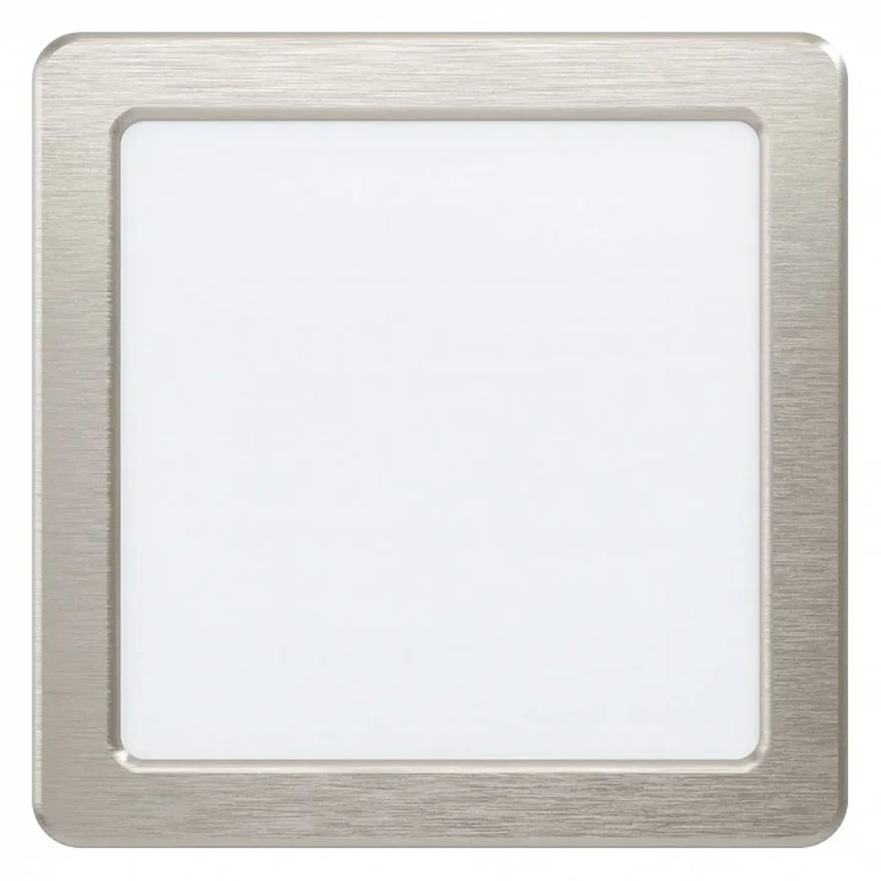 99184 Светодиодный встраиваемый светильник FUEVA 5, 10,5W (LED), 166х166, ET26, 1350lm, 4000K, сталь, нике