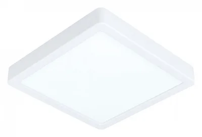 99237 Светодиод. накладной светильник FUEVA 5, 16,5W (LED), 210х210, H28, 1800lm, 3000K, сталь, белы