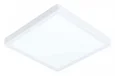 99248 Светодиод. накладной светильник FUEVA 5, 20W (LED), 285х285, H28, 2500lm, 4000K, сталь, белый/