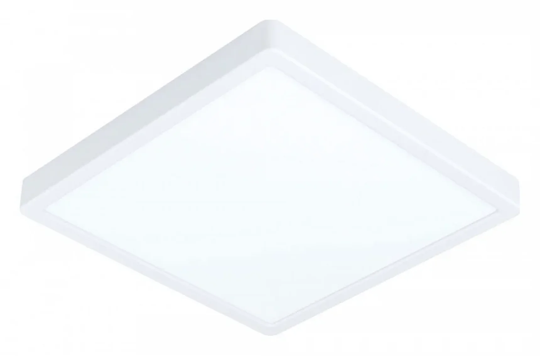 99248 Светодиод. накладной светильник FUEVA 5, 20W (LED), 285х285, H28, 2500lm, 4000K, сталь, белый/