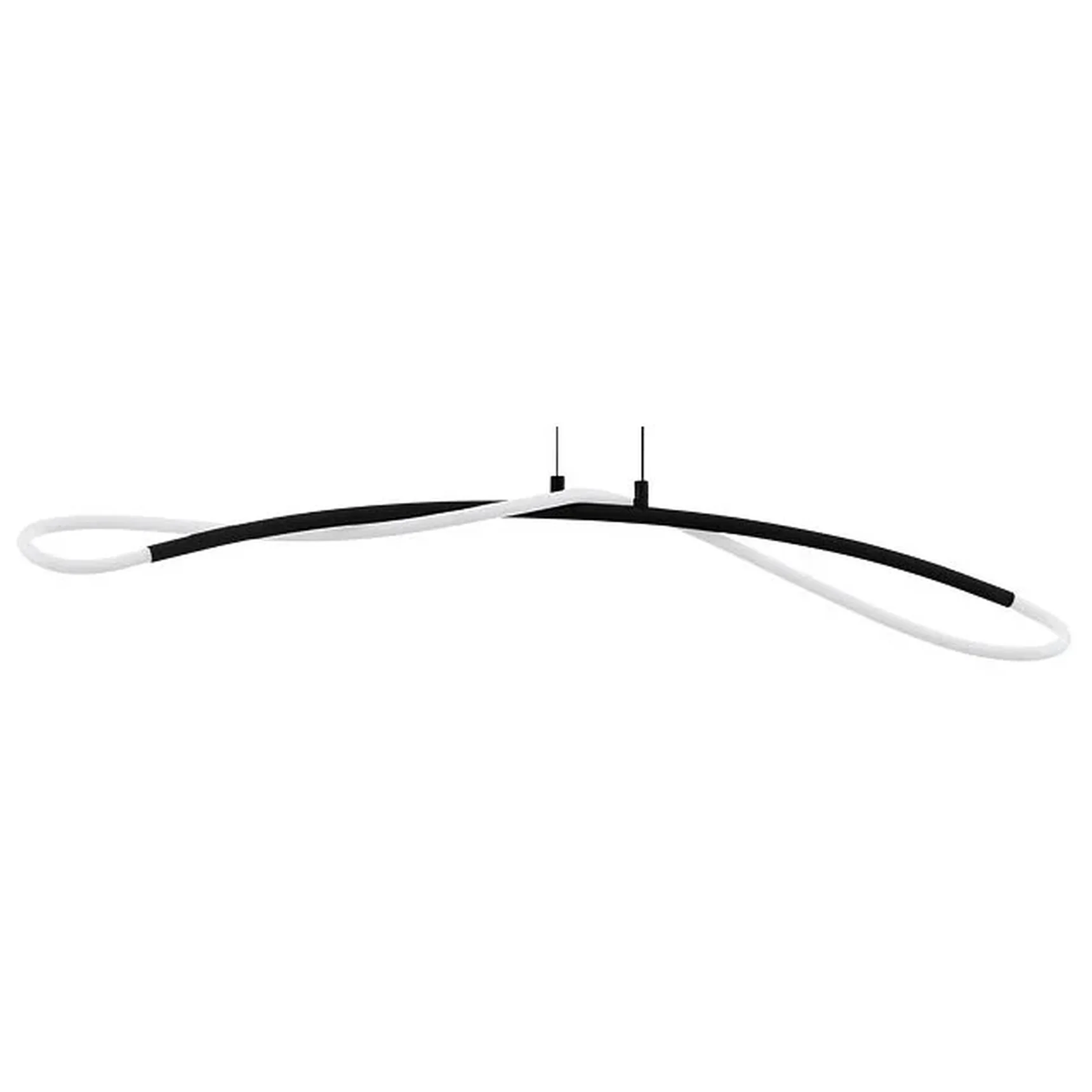 99382 Светодиодный подвесной EGIDONELLA, 20W (LED), L900, B140, H1200, сталь, черный/пластик, белый