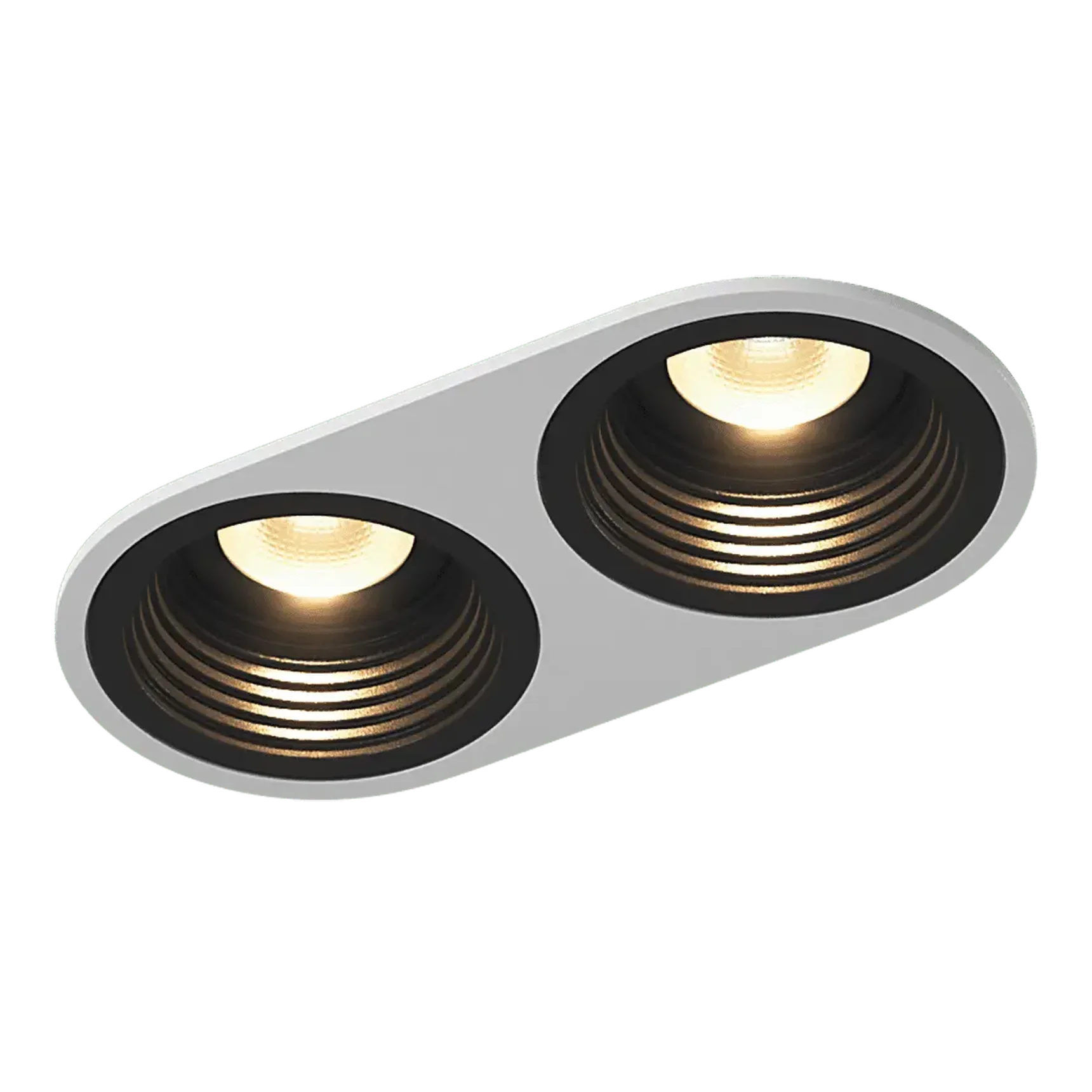 Корпус светильника потолочный встраиваемый, Черный, IP20, COMBO-42-BL