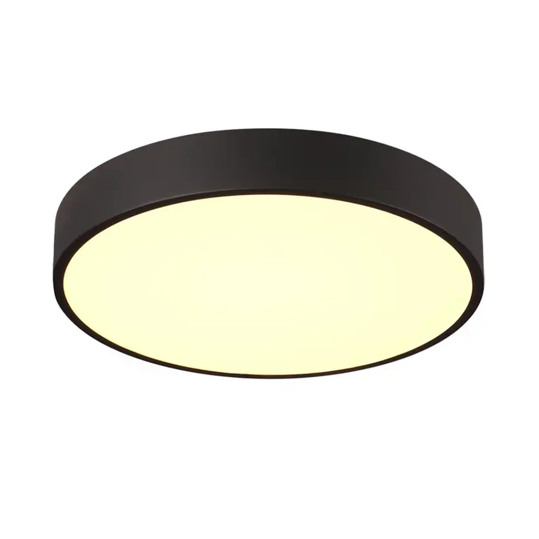 7756/36L MITRA LED SN Светильник металл/акрил/черный LED 30Вт+6Вт(подсветка) 3000K D400 IP20 QUASAR