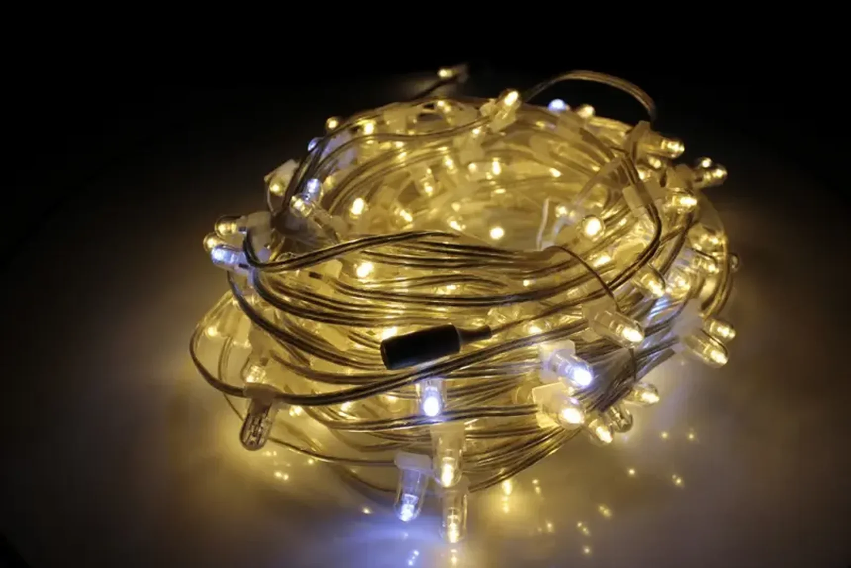 LED-LP-15-100M-12V-WW-F(W), Светодиод. клип-лайт тёпл. бел..6-Flash c насадкой-колпачок