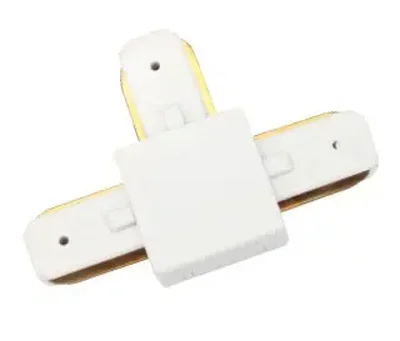 Коннектор для шинопровода Т-образный 1-фазный G-1-TTT-CV-IP20-W белый