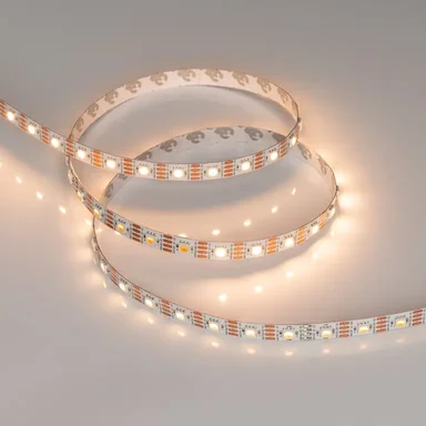 Лента SPI-B60-10mm 12V Warm2700-PX1-RAM (9.3 W/m, IP20, 5060, 5m) (Arlight, бегущий огонь)