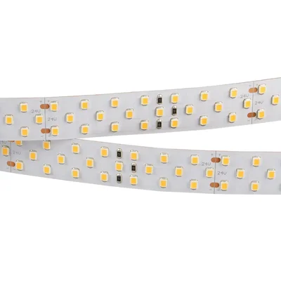 Лента RT 2-5000 24V Warm2700 3x2 (2835, 1260 LED, CRI98) (Arlight, 27 Вт/м, IP20)