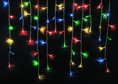 Гирлянда Navigator 93 642 NGF-D021-01 (бахрома RGBY 100 2*0.5 м IP44 TR)