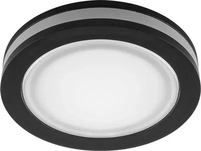 Светильник встраиваемый светодиодный 7W, 560 Lm, 4000К, черный, AL600 с драйвером в комплекте