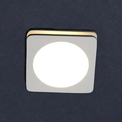 Светодиодный светильник General GLP-DECO-S2-7BT-IP40-4-W, квадратный, белый, 412375