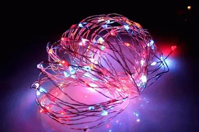 Светодиодная гирлянда Роса LED-DD-200-20M-12V-RGB, LED Роса 20м, RGB