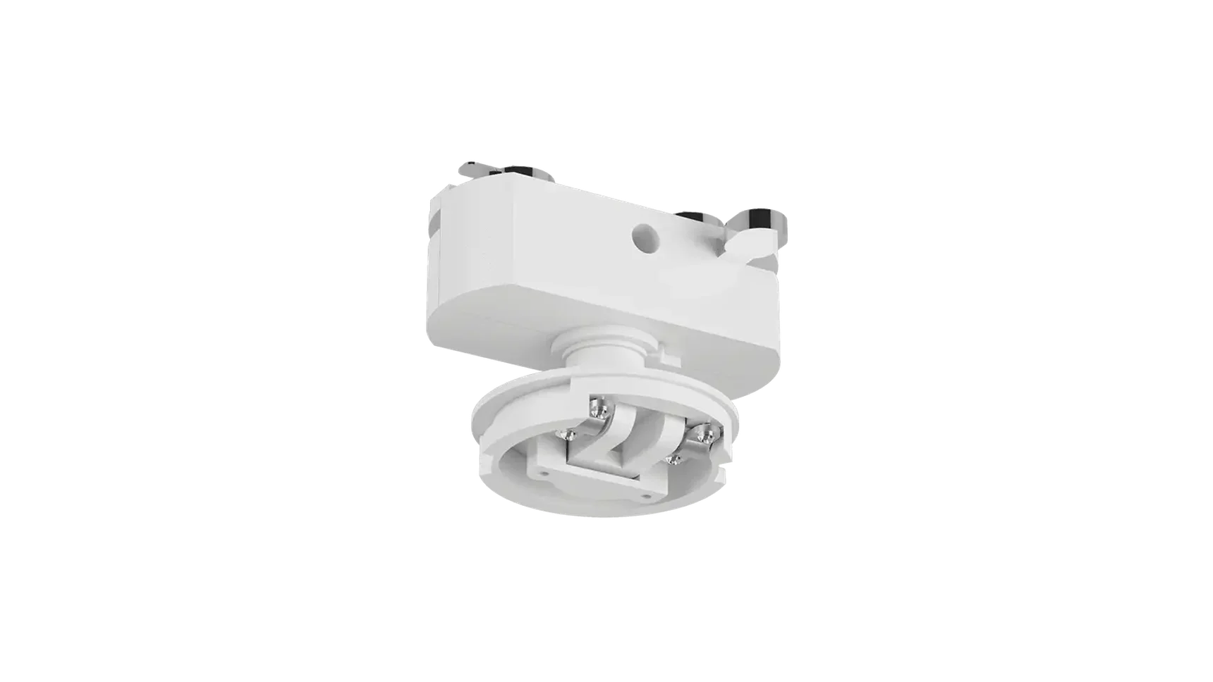 Крепление сменное М2 для светильников MINI VILLY, трековое однофазное, цвет Белый, MINI-VL-M2-WH