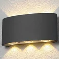 Twinky trio серый уличный настенный светодиодный светильник 1551 TECHNO LED