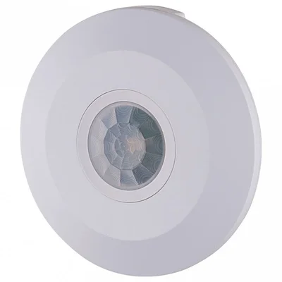 Инфракрасный датчик движения 6m 2,2-4m 2000W IP20 360° SNS-M-11 белый