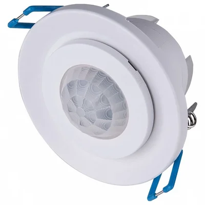 Инфракрасный датчик движения 8m 2,2-4m 1200W IP20 360° SNS-M-12 белый