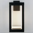 Уличный настенный светодиодный светильник Frame LED IP54 1527 TECHNO LED черный