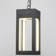 Уличный подвесной светодиодный светильник Frame LED IP54 1528 TECHNO LED серый