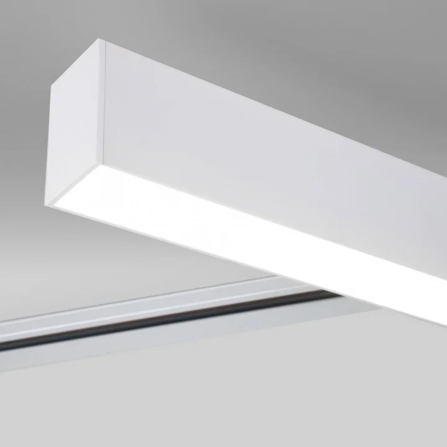 Трековый светодиодный светильник для однофазного шинопровода X-Line 20W 4200K белый матовый X-Line белый матовый 20W 4200K (LTB54) однофаз