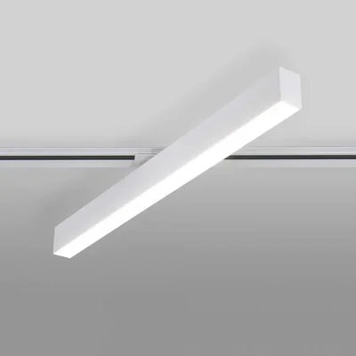 Трековый светодиодный светильник для однофазного шинопровода X-Line 20W 4200K белый матовый X-Line белый матовый 20W 4200K (LTB54) однофаз