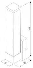 Настенный светодиодный светильник Jimy LED MRL LED 1110 белый
