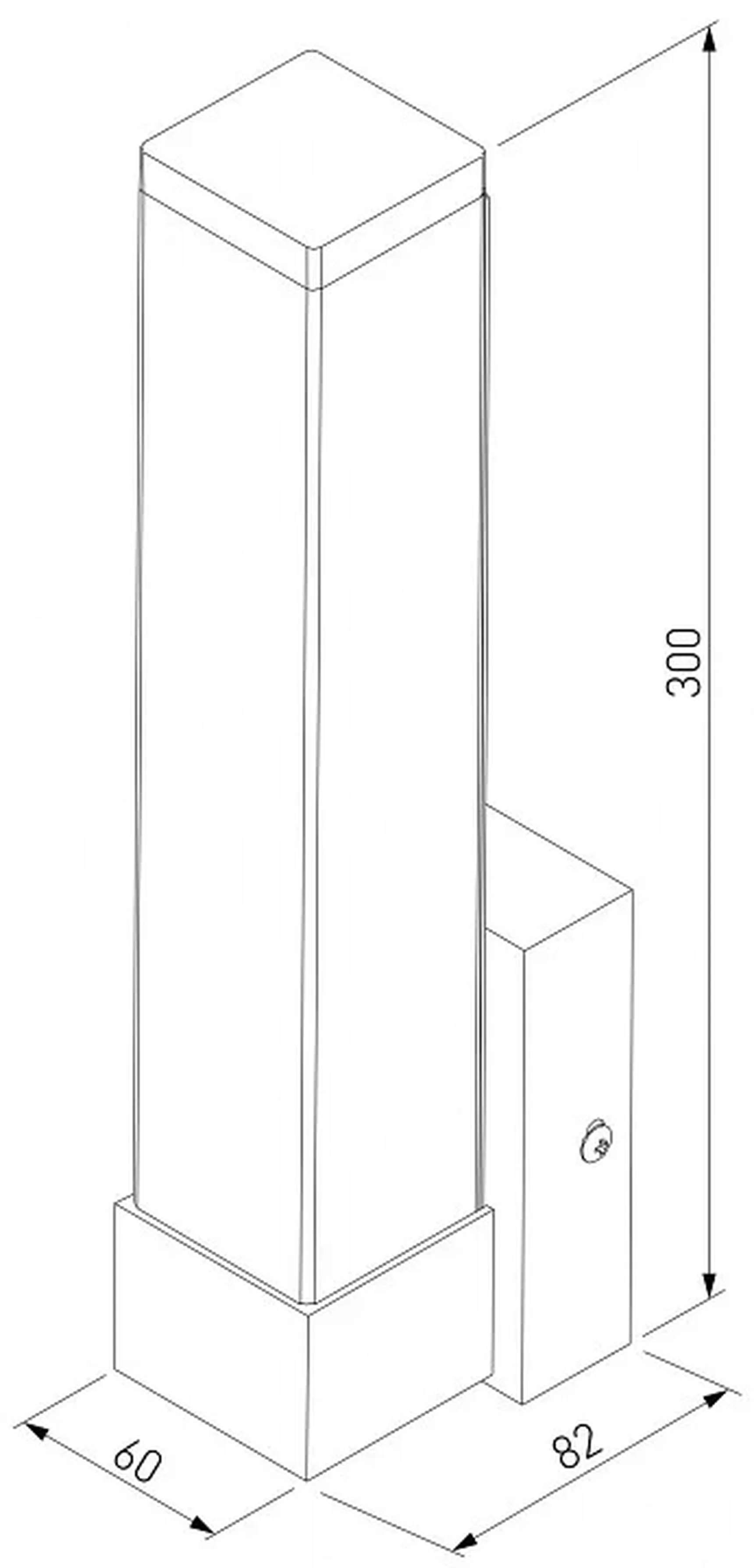 Настенный светодиодный светильник Jimy LED MRL LED 1110 черный