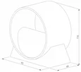 Настенный светодиодный светильник Coneto LED MRL LED 1045 чёрный