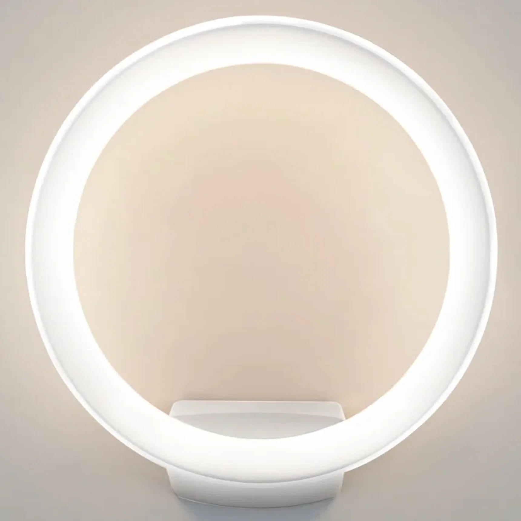 Уличный настенный светодиодный светильник Ring IP54 1710 TECHNO LED белый