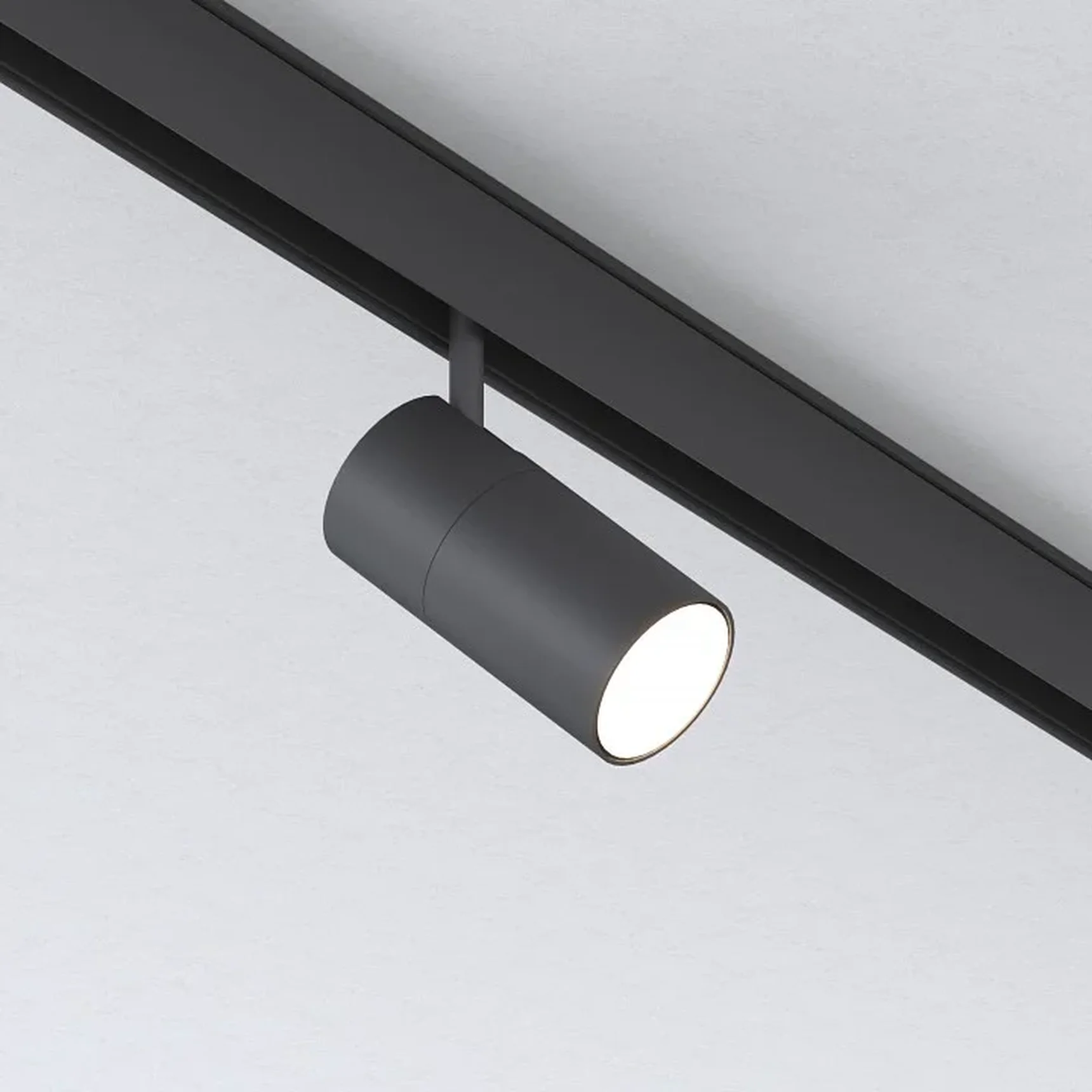 Трековый светильник Slim Magnetic R02 12W 4200K черный 85012/01