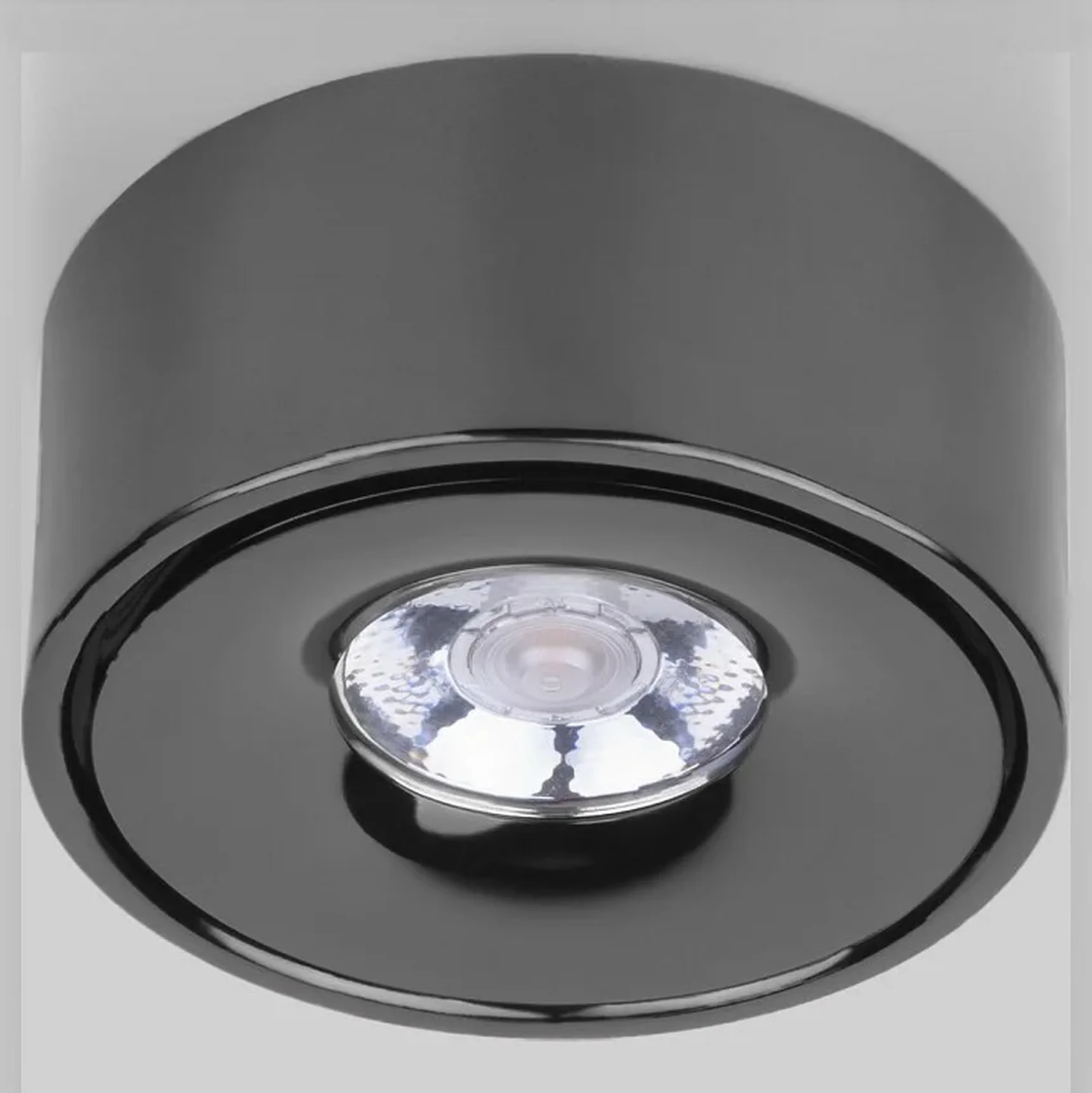 Накладной светодиодный светильник Glide черный жемчуг (25100/LED) 25100/LED