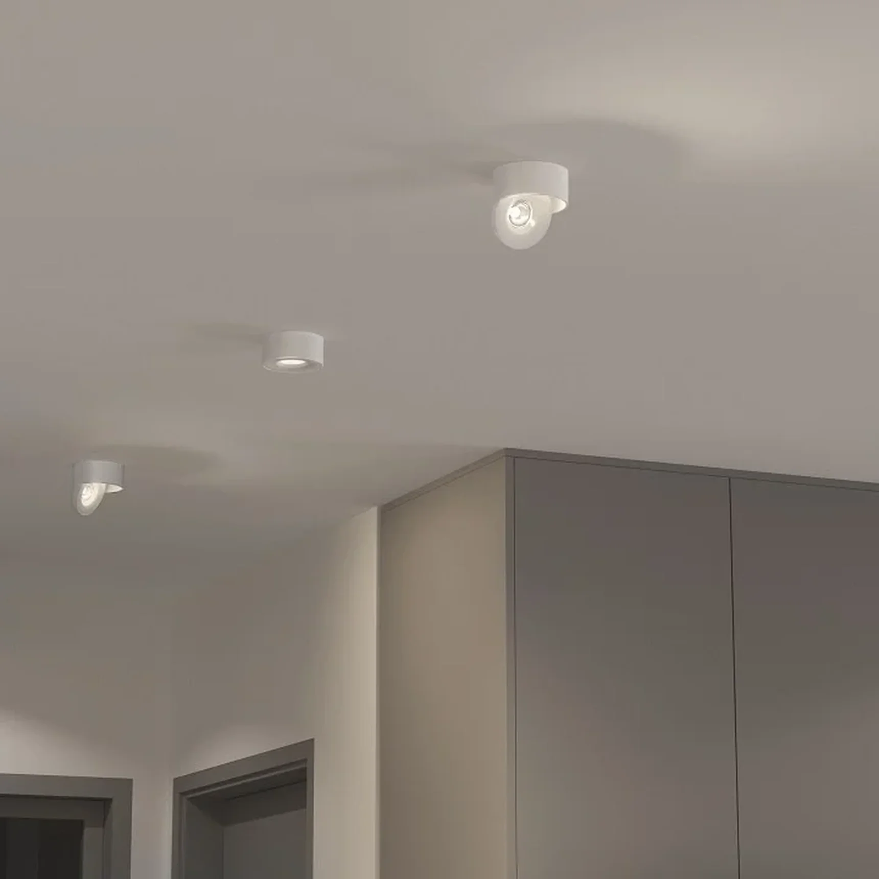 Накладной светодиодный светильник Glide белый (25100/LED) 25100/LED