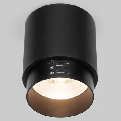 Накладной светодиодный светильник Cors 25032/LED 10W 4200K чёрный