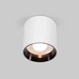 Светильник потолочный светодиодный 10W 4200K белый/чёрный жемчуг 25034/LED