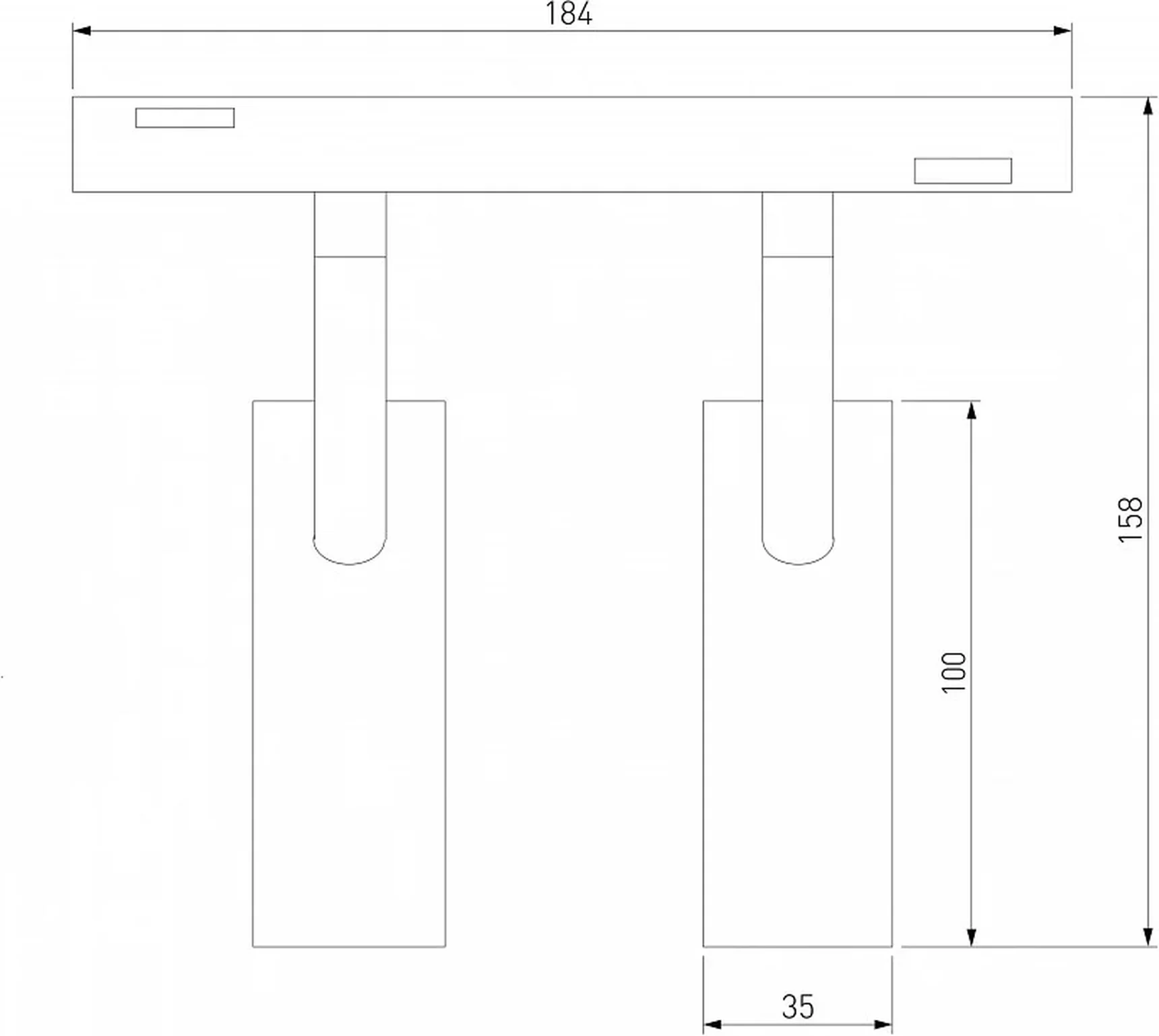 Slim Magnetic Умный трековый светильник 14W 2700-6500K Dim Dual (латунь) 85056/01