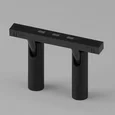 Slim Magnetic Умный трековый светильник 14W 2700-6500K Dim Dual (чёрный) 85056/01