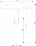 Slim Magnetic Умный трековый светильник 7W 2700-6500K Dim Cubo (латунь) 85070/01