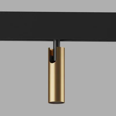 Slim Magnetic Умный трековый светильник 7W 2700-6500K Dim Cubo (латунь) 85070/01