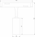Slim Magnetic Умный трековый светильник 5W 2700-6500K Dim Cantors (латунь) 85071/01